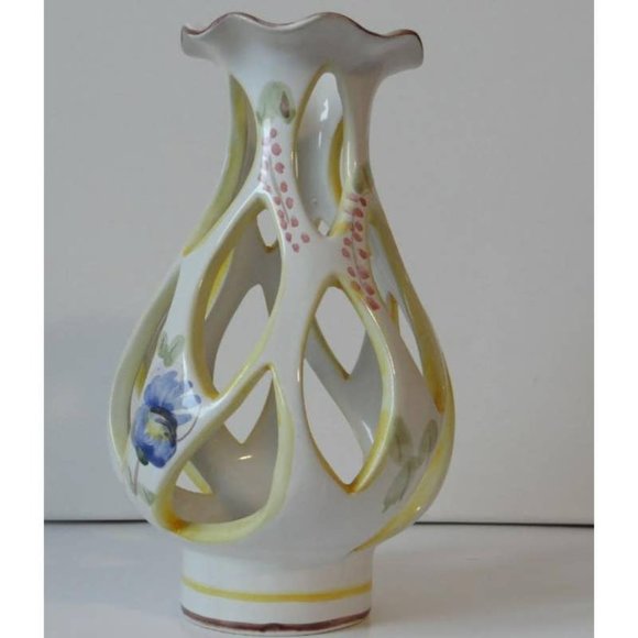Ceramic Lamp,Hand made and painted in Portugal , Collection piece - Picture 6 of 10